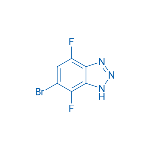 6-Bromo-4,7-difluoro-1H-benzo[d][1,2,3]triazole 1g
