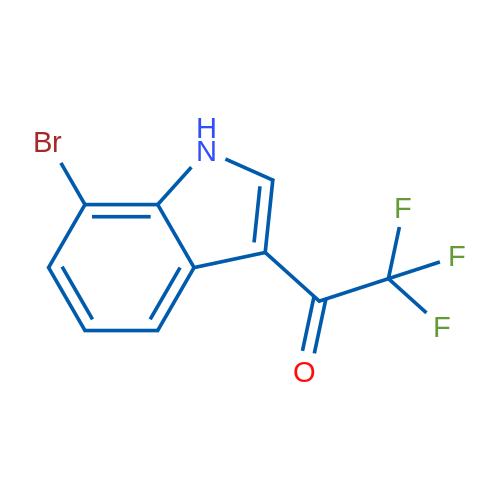 1-(7-Bromo-1H-indol-3-yl)-2,2,2-trifluoroethan-1-one 1g