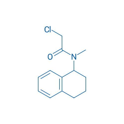 2-Chloro-N-methyl-N-(1,2,3,4-tetrahydronaphthalen-1-yl)acetamide 250mg