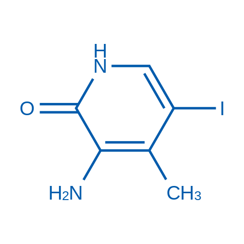 3-Amino-5-iodo-4-methylpyridin-2(1H)-one 50mg