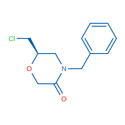 (R)-4-benzyl-6-(chloromethyl)morpholin-3-one 1g