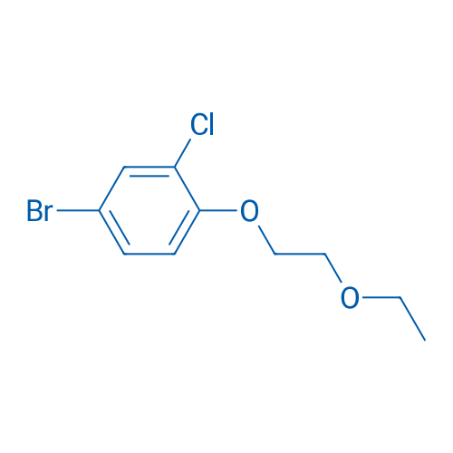 4-Bromo-2-chloro-1-(2-ethoxyethoxy)benzene 250mg