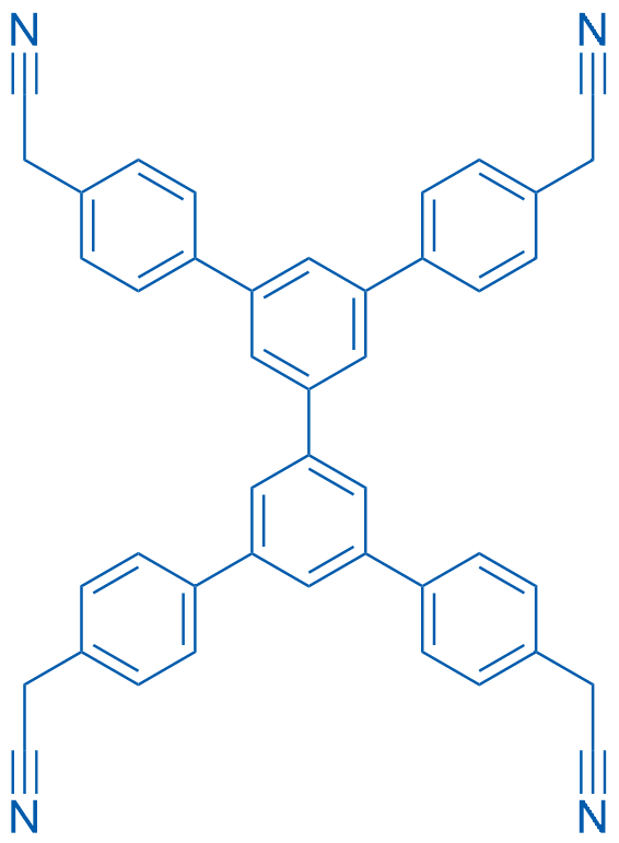 4,4'''-Bis(acetonitrilato)-5',5''-bis(4-(acetonitrilato)phenyl)-1,1':3',1'':3'',1'''-quaterphenyl 1g