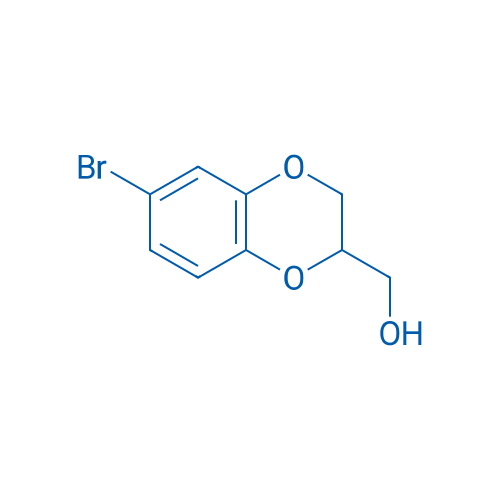 (6-Bromo-2,3-dihydrobenzo[b][1,4]dioxin-2-yl)methanol 100mg