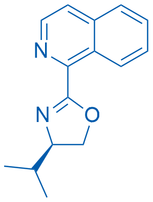 (R)-4-Isopropyl-2-(isoquinolin-1-yl)-4,5-dihydrooxazole 5g