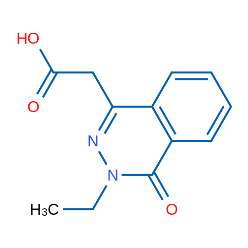 2-(3-Ethyl-4-oxo-3,4-dihydrophthalazin-1-yl)acetic acid 5g