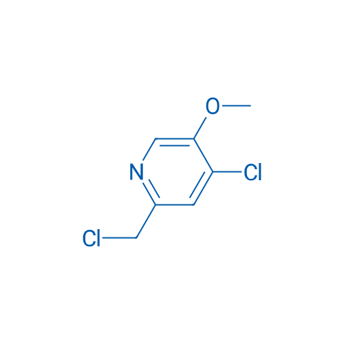 4-Chloro-2-(chloromethyl)-5-methoxypyridine 100mg