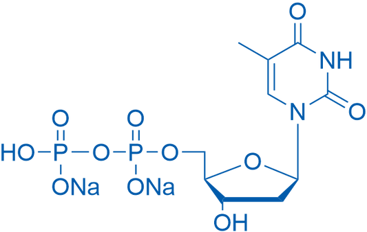 ((2R,3S,5R)-3-Hydroxy-5-(5-methyl-2,4-dioxo-3,4-dihydropyrimidin-1(2H)-yl)tetrahydrofuran-2-yl)methyl trihydrogen diphosphate disodium salt 1g