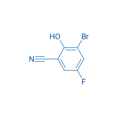 3-Bromo-5-fluoro-2-hydroxybenzonitrile 100mg