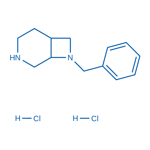 8-Benzyl-3,8-diazabicyclo[4.2.0]octane dihydrochloride 25mg