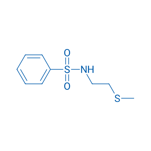 N-(2-(Methylthio)ethyl)benzenesulfonamide 100mg