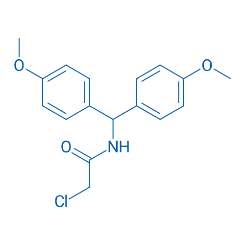 N-(Bis(4-methoxyphenyl)methyl)-2-chloroacetamide 250mg