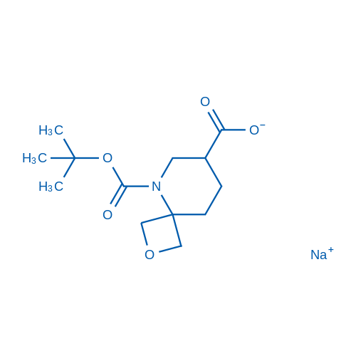 Sodium 5-(tert-butoxycarbonyl)-2-oxa-5-azaspiro[3.5]nonane-7-carboxylate 100mg