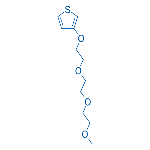 3-(2-(2-(2-Methoxyethoxy)ethoxy)ethoxy)thiophene 250mg