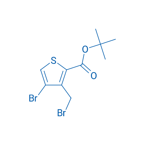 tert-Butyl 4-bromo-3-(bromomethyl)thiophene-2-carboxylate 1g