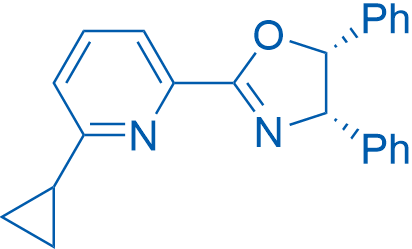 (4S,5R)-2-(6-Cyclopropylpyridin-2-yl)-4,5-diphenyl-4,5-dihydrooxazole 250mg