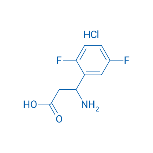 3-Amino-3-(2,5-difluorophenyl)propanoic acid hydrochloride 250mg