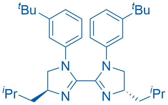(4S,4'S)-1,1'-Bis(3-(tert-butyl)phenyl)-4,4'-diisobutyl-4,4',5,5'-tetrahydro-1H,1'H-2,2'-biimidazole 250mg