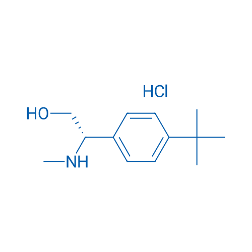 (S)-2-(4-(tert-Butyl)phenyl)-2-(methylamino)ethanol hydrochloride 100mg