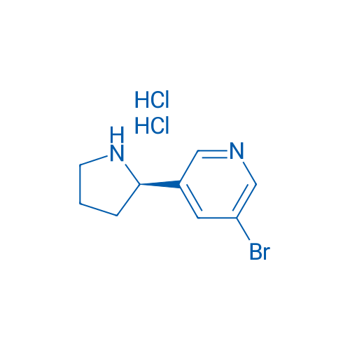 (R)-3-Bromo-5-(pyrrolidin-2-yl)pyridine dihydrochloride 1g