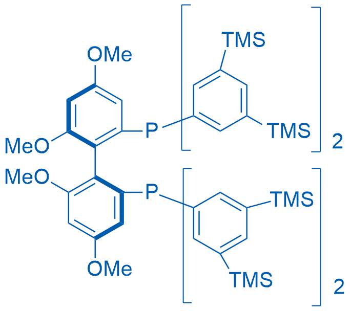 (S)-(4,4',6,6'-Tetramethoxy-[1,1'-biphenyl]-2,2'-diyl)bis(bis(3,5-bis(trimethylsilyl)phenyl)phosphane) 1g