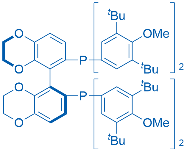 (5S)-6,6'-Bis(bis(3,5-di-tert-butyl-4-methoxyphenyl)phosphaneyl)-2,2',3,3'-tetrahydro-5,5'-bibenzo[b][1,4]dioxine 250mg
