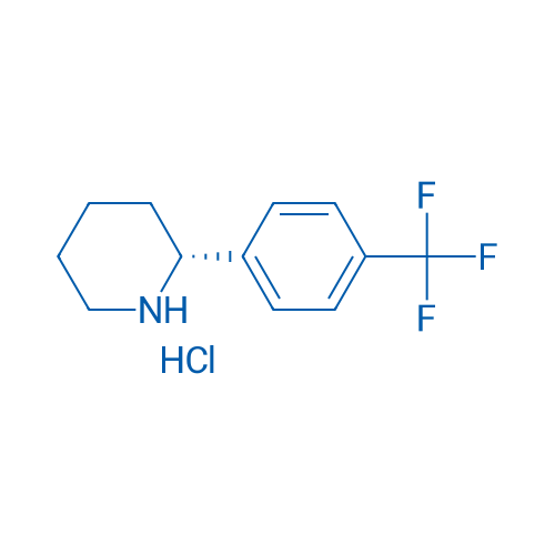 (R)-2-(4-(Trifluoromethyl)phenyl)piperidine hydrochloride 1g