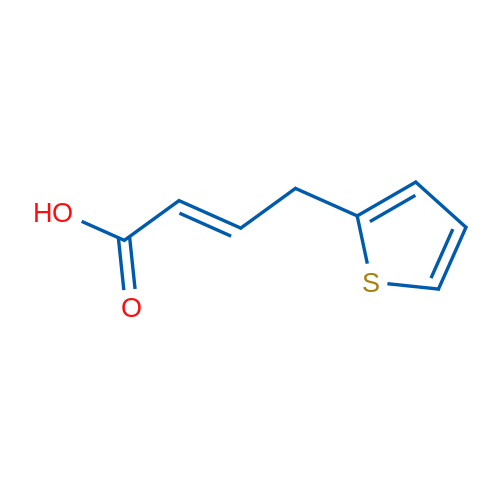(2E)-4-(Thiophen-2-yl)but-2-enoic acid 1g
