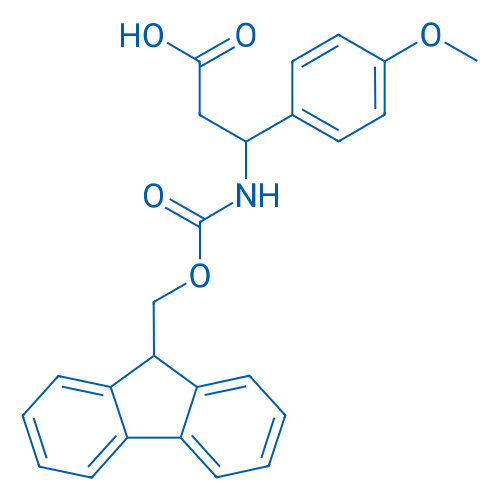 3-{[(9H-Fluoren-9-ylmethoxy)carbonyl]amino}-3-(4-methoxyphenyl)propanoic acid 100mg
