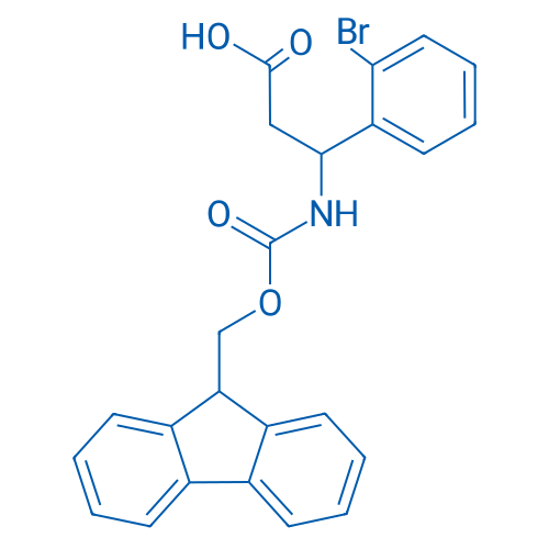 N-FMOC-3-AMINO-3-(2-BROMO-PHENYL)-PROPIONIC ACID 1g