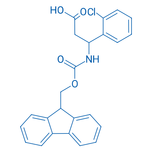 Fmoc-(RS)-3-Amino-3-(2-chlorophenyl)-propionic acid 100mg