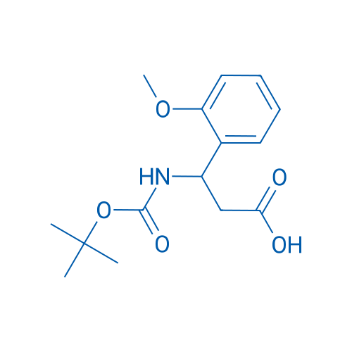 3-((tert-Butoxycarbonyl)amino)-3-(2-methoxyphenyl)propanoic acid 250mg