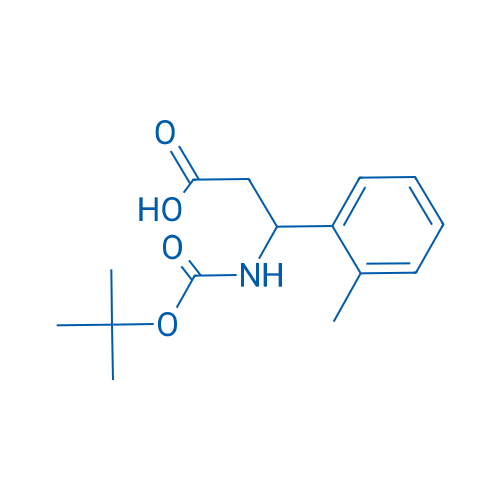 3-((tert-Butoxycarbonyl)amino)-3-(o-tolyl)propanoic acid 250mg