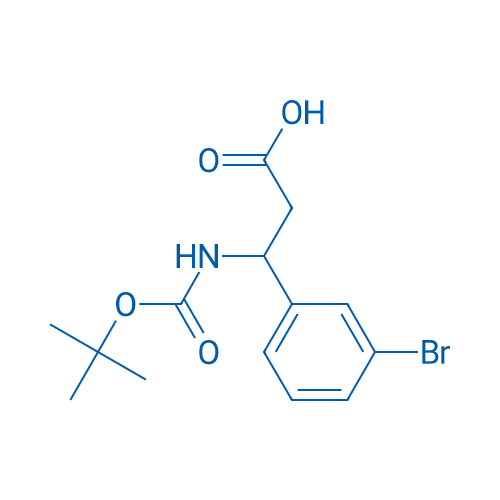 3-(3-Bromophenyl)-3-((tert-butoxycarbonyl)amino)propanoic acid 1g