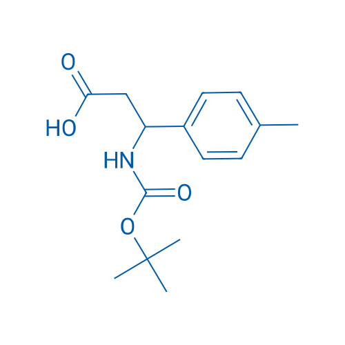 3-((tert-Butoxycarbonyl)amino)-3-(p-tolyl)propanoic acid 1g