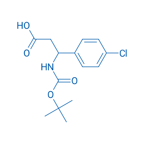 3-((tert-Butoxycarbonyl)amino)-3-(4-chlorophenyl)propanoic acid 1g