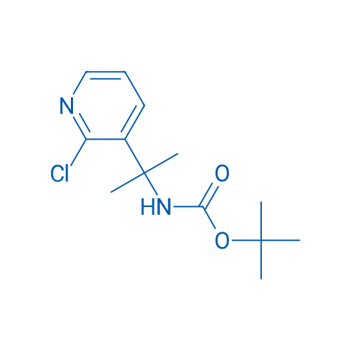tert-Butyl (2-(2-chloropyridin-3-yl)propan-2-yl)carbamate 1g