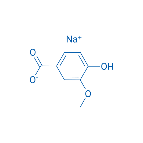 Sodium 4-hydroxy-3-methoxybenzoate 1g