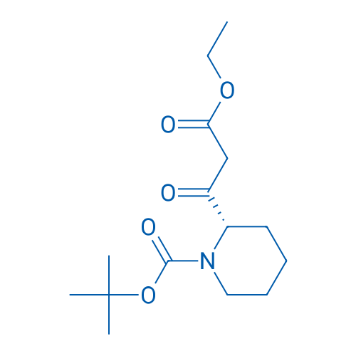 Ethyl (S)-1-Boc-b-oxo-2-piperidinepropanoate 250mg
