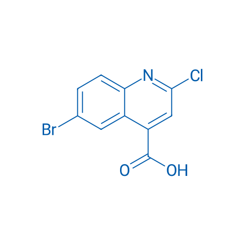 6-Bromo-2-chloroquinoline-4-carboxylic acid 250mg