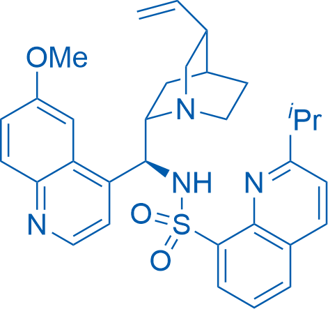 2-Isopropyl-N-((S)-(6-methoxyquinolin-4-yl)((1S,2S,4S,5R)-5-vinylquinuclidin-2-yl)methyl)quinoline-8-sulfonamide 50mg