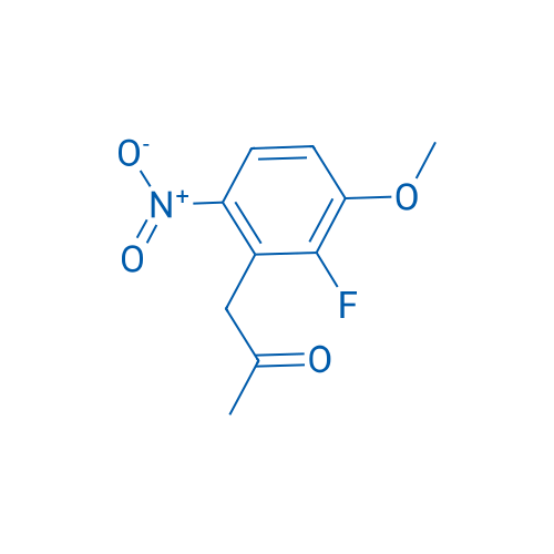 1-(2-Fluoro-3-methoxy-6-nitrophenyl)propan-2-one 250mg