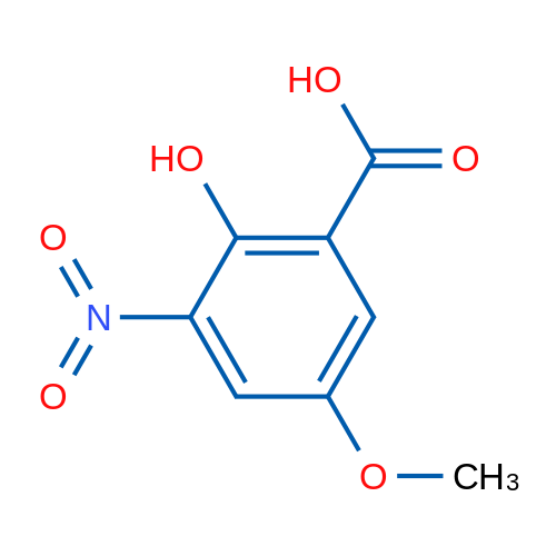 2-Hydroxy-5-methoxy-3-nitrobenzoic acid 5g