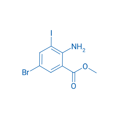 Methyl 2-amino-5-bromo-3-iodobenzoate 250mg