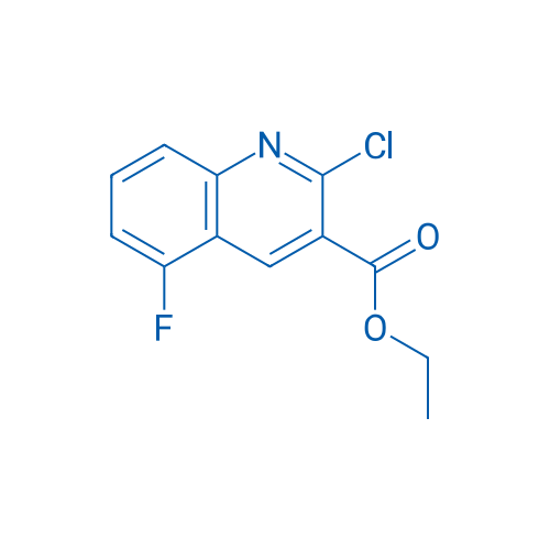 Ethyl 2-chloro-5-fluoroquinoline-3-carboxylate 100mg