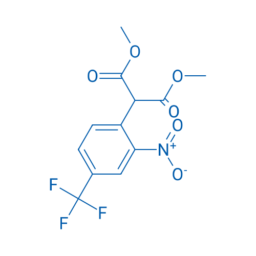 Dimethyl 2-(2-nitro-4-(trifluoromethyl)phenyl)malonate 1g
