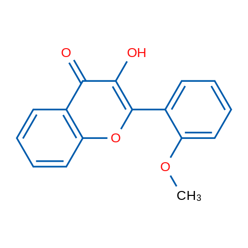 3-Hydroxy-2-(2-methoxyphenyl)-4H-chromen-4-one 1g