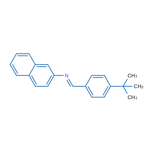 N-(4-(tert-Butyl)benzylidene)naphthalen-2-amine 1g