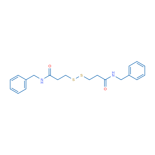 3,3'-Disulfanediylbis(N-benzylpropanamide) 1g