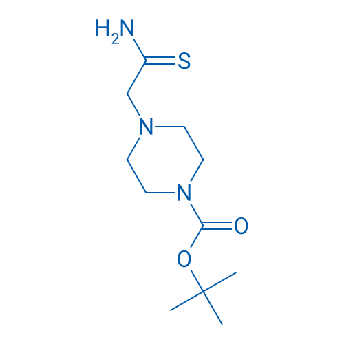 tert-Butyl 4-(carbamothioylmethyl)piperazine-1-carboxylate 50mg